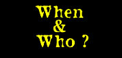 Who's on When